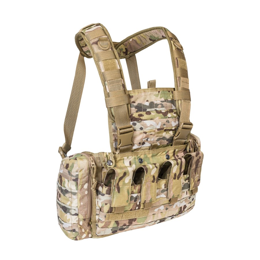 Tactical Equipment Tasmanian Tiger | Tt Chest Rig Mkii Mc Harness With Side Pockets Multicam