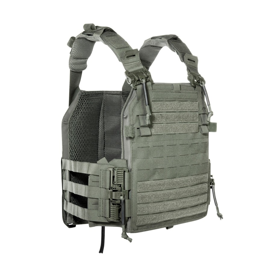 IRR Equipment|Tactical Equipment Tasmanian Tiger | Tt Plate Carrier Qr Lc Irr Lightweight Plate Carrier Stone-Grey-Olive