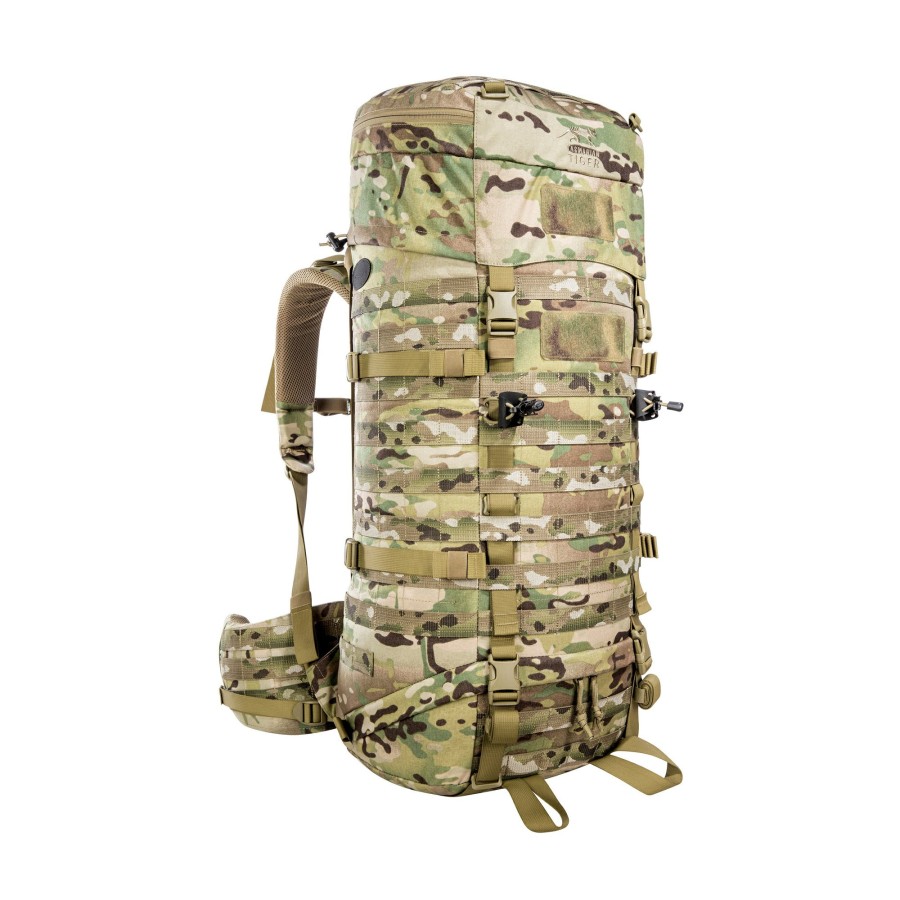 Backpacks Tasmanian Tiger | Tt Base Pack 52 Mc Backpack Long Range 52 L - 65 L Multicam