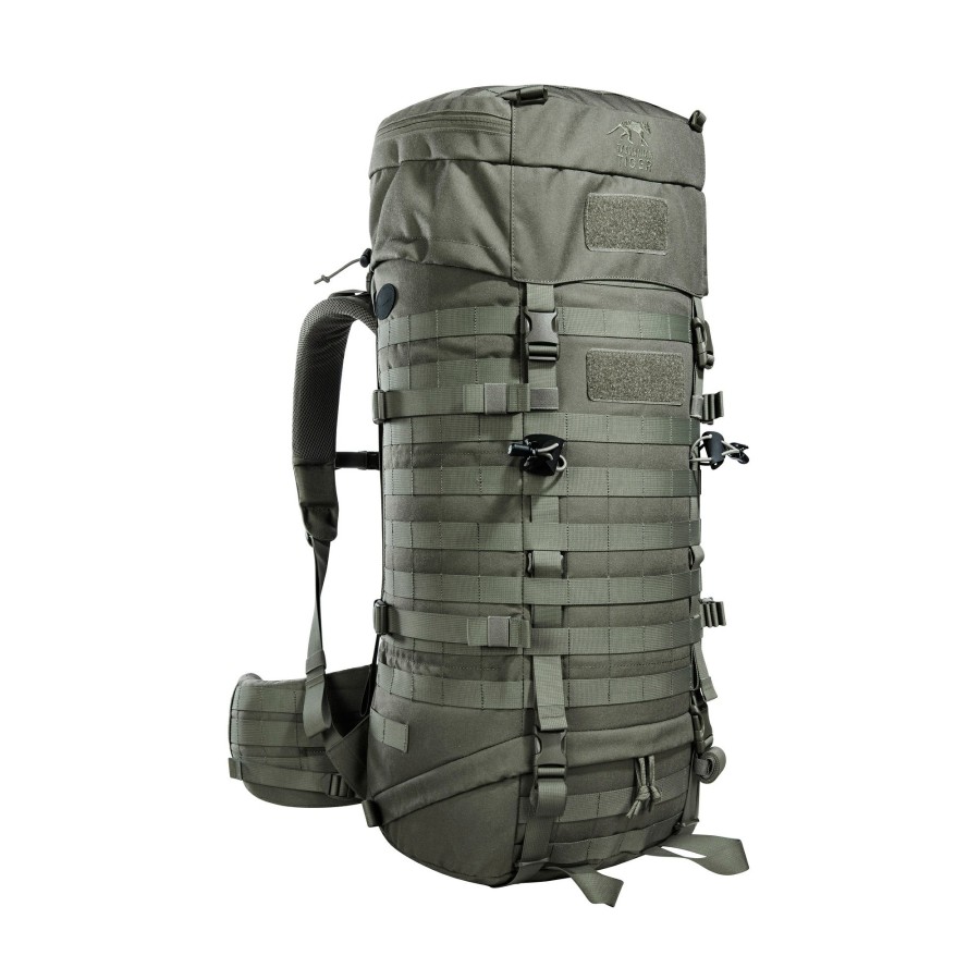 Backpacks|Police Equipment Tasmanian Tiger | Tt Base Pack 52 Irr Backpack Long Range 52 L -65 L Stone-Grey-Olive